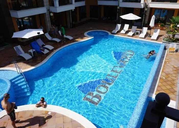 Boulevard Sea Residenz 250 Meter Zum Sandstrand Hotel Sunny Beach